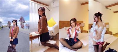 【極品女神❤️超級核彈】秀人頂級女神『王馨瑤』最新私拍 JK麻衣制服