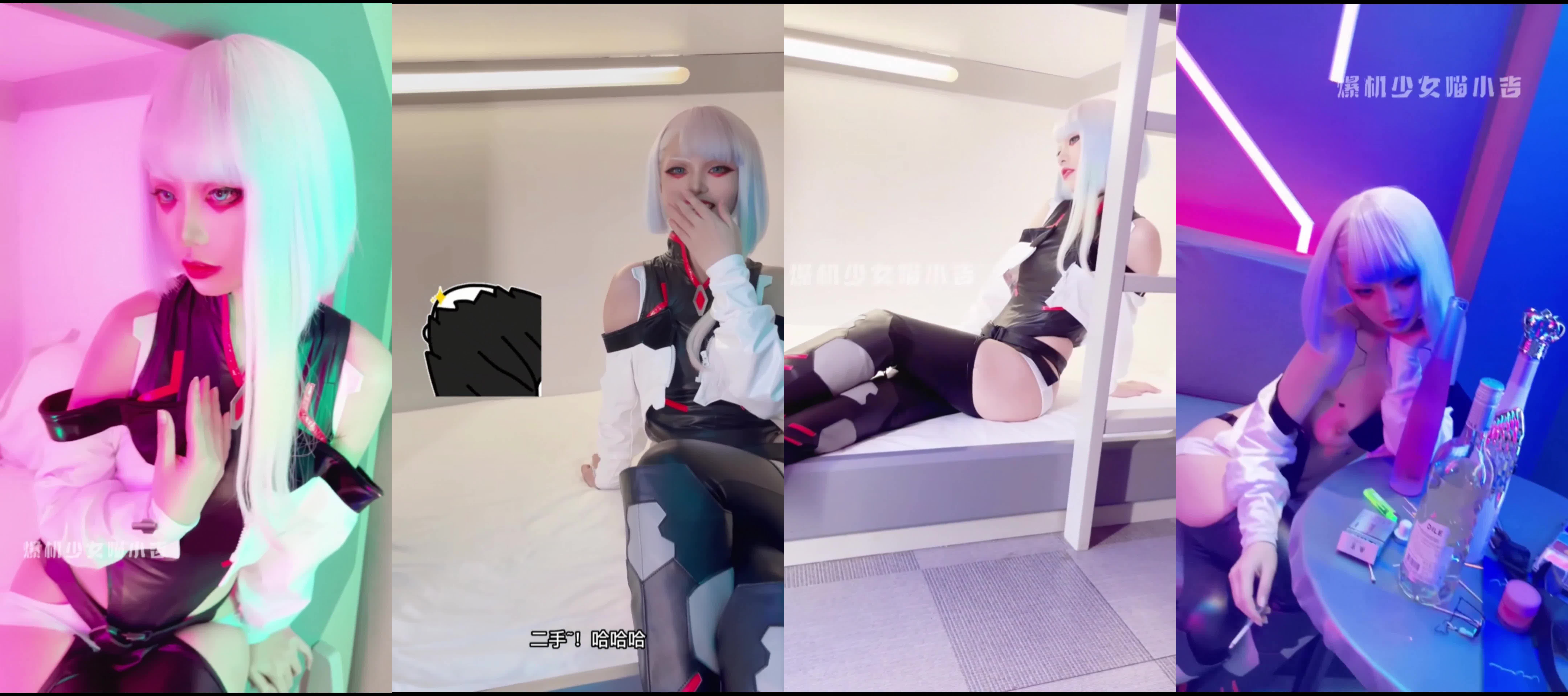 ✿희귀한 얼굴 ✿ 하이 엔드 ACG 산업 여신 폭발 기계 소녀 ▌Meow Xiaoji ▌사이버 펑크 "Edge Walker"